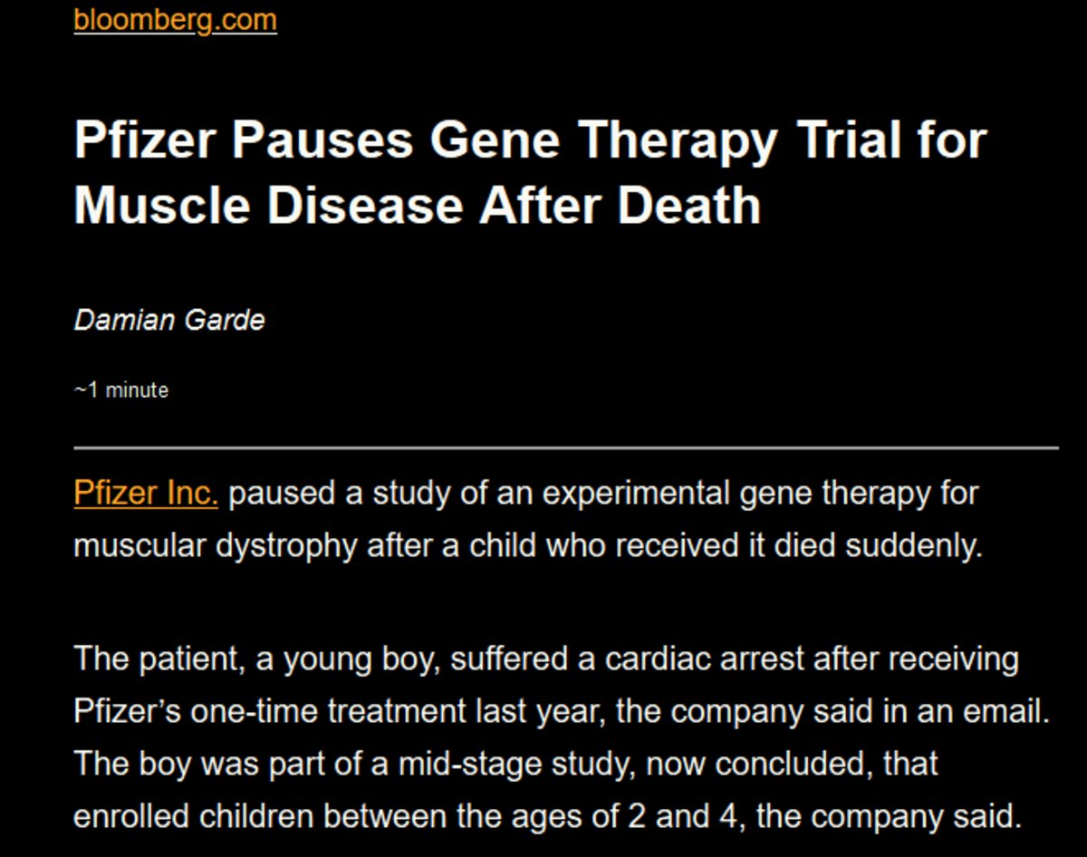 This was reported on May 7, 2024: HOW is it legal to conduct these medical experiments on small children? What parent would just offer their child up to Pfizer?  
This deceased child was between 2 & 4 years old! 😪
#DiedSuddenly
