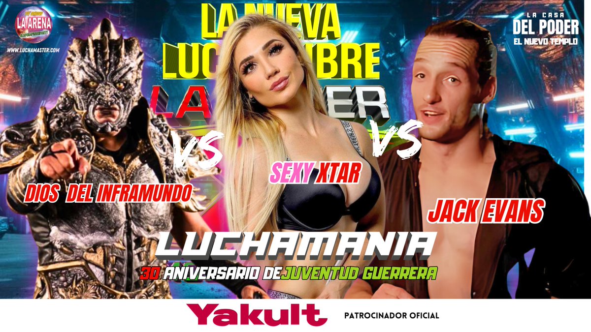 🍽️We are adding serious wrestling to your TrillerTV+ buffet with #LuchaMania. Going down LIVE this Saturday EXCLUSIVELY on #TrillerTVplus May 18 | 8:30pmET ➡️ bit.ly/LuchaMania