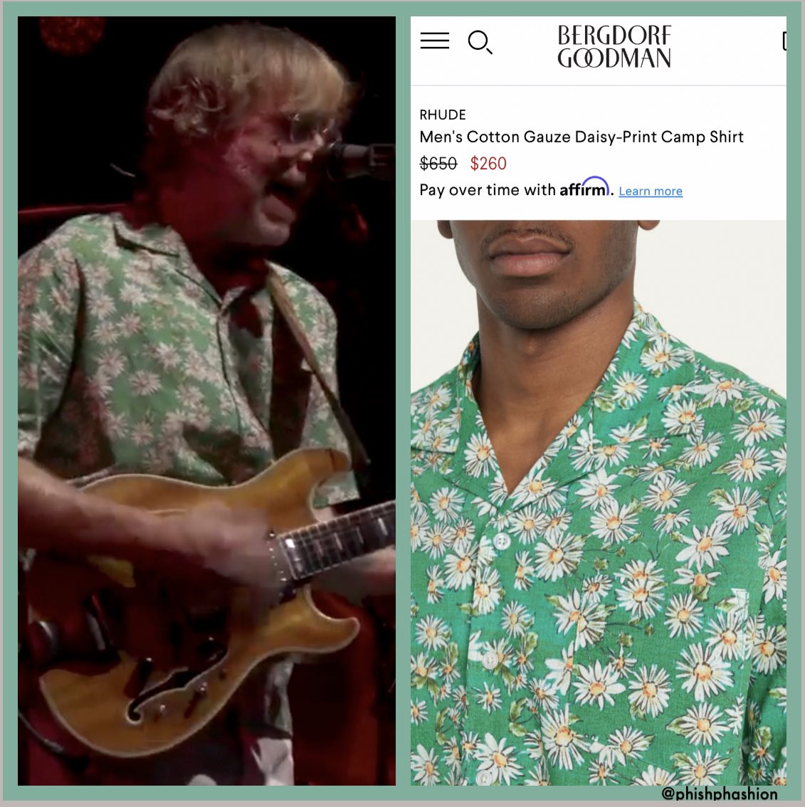 As we see Trey dig deeper and deeper into his Monochrome Fashiondome, it’s good to remember what we used to have. 

Thanks to Pete Orr for the inspiration. 

#phish #treyanastasio