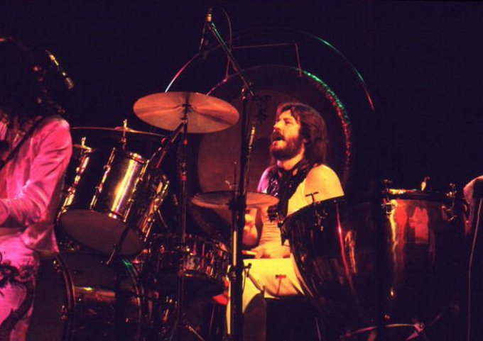 John Bonham, 1977. Photo by Chris Walter.