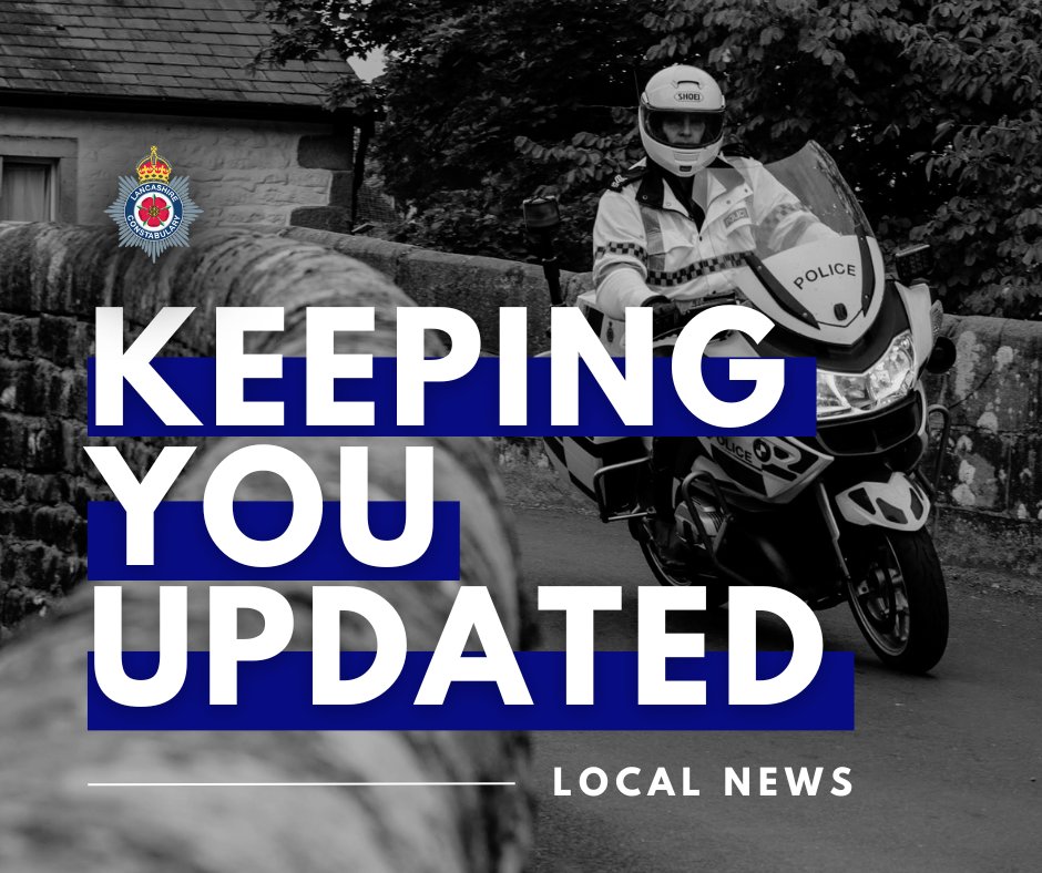 Thank you to everyone who shared our appeal for missing Michael from Walton le Dale. We can now confirm he has been found.