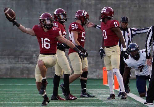 #AGTG after a great FaceTime with @Coach_Aurich I am blessed to have received my 10th offer from Harvard University!! @therealraygates @CoachEReinhart @Rnapoles47 @NorthCro_FB @TXTopTalent @TFloss32