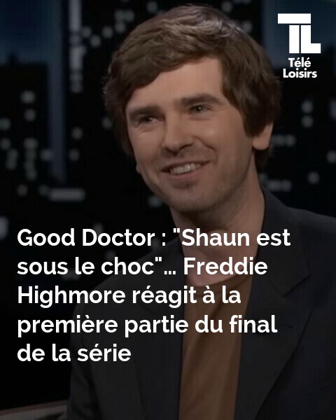 Good Doctor : 'Shaun est sous le choc'… Freddie Highmore réagit à la première partie du final de la série ➡️ l.programme-tv.net/qDR