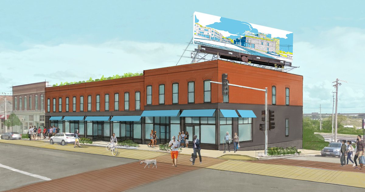 AltonWorks’ next big renovation project in downtown Alton’s historic district is underway at the Lucas Row building, located at 601-611 E. Broadway. Learn more about this exciting project and the value it will bring to downtown Alton: altonworks.us/wp-content/upl… #AltonIllinois