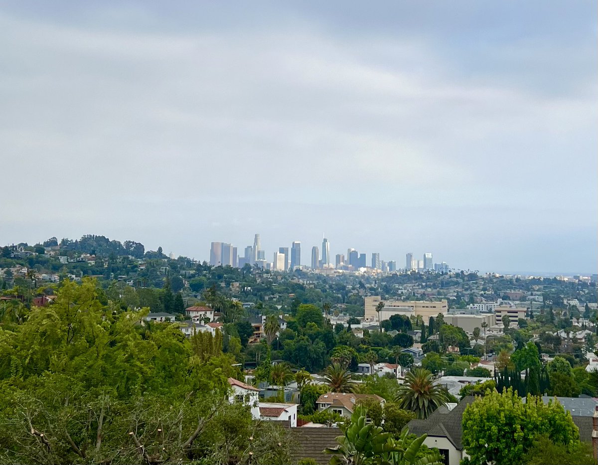 🌟🏙️ Just another day soaking up the incredible views from Los Feliz! From this vantage point, you can see all of LA stretching out towards the horizon. It’s places like this that remind you why LA is such a magical city.🌳🌆 #LosFeliz #LALife #CityViews #ExploreLA #LosAngeles