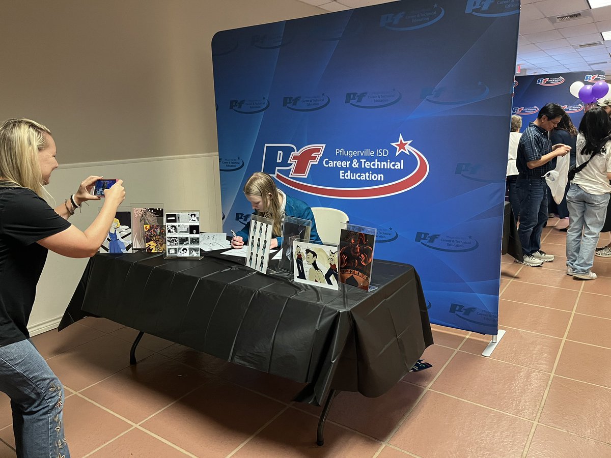 CTE signing night. Lots of Hawks with skills, trades, and certifications acquired in High School ready to take on the post secondary world. Congratulations!!! @pfisd