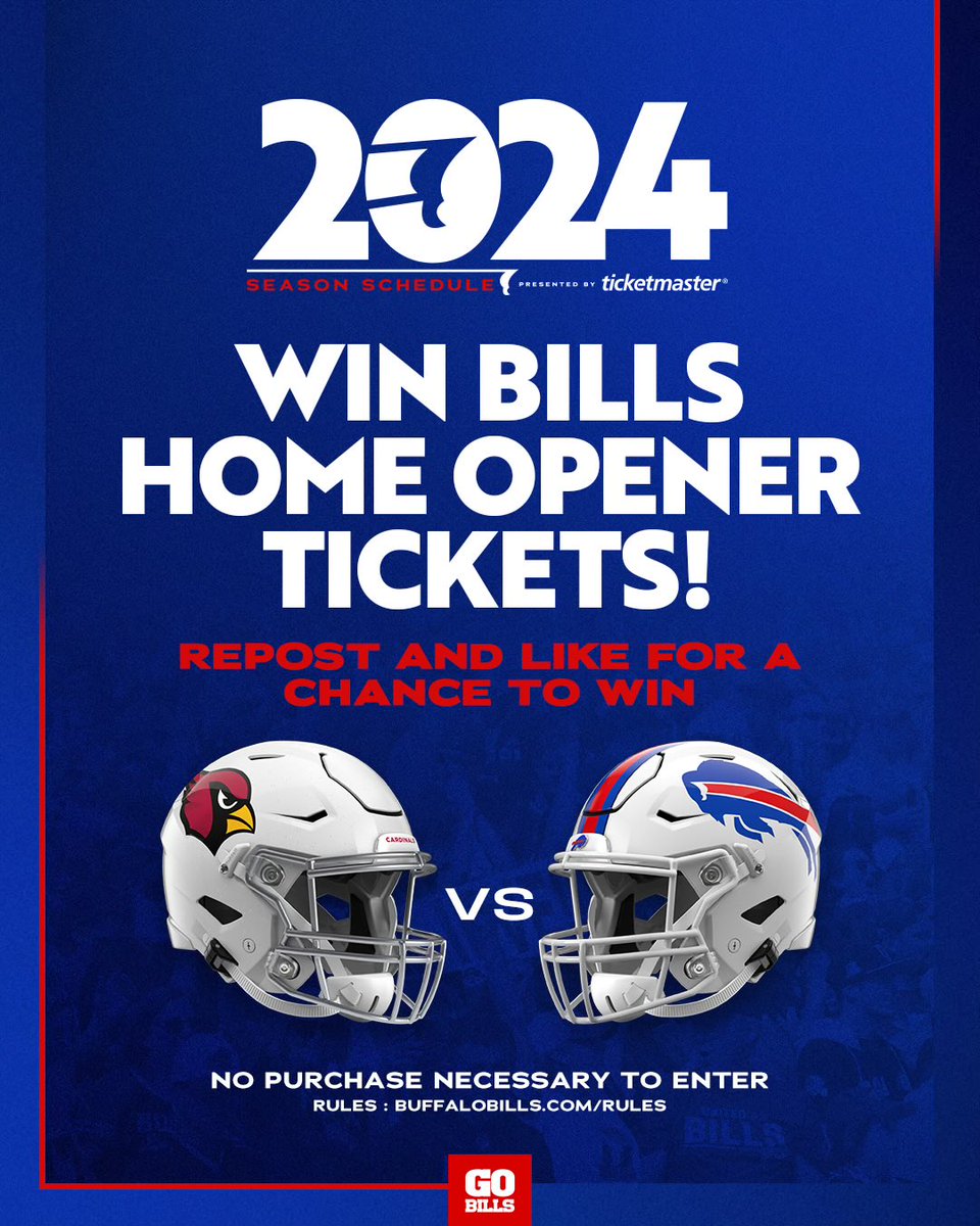 Who needs 2 in the lower level for the opener? RT & follow for a chance to win. Like & comment for bonus points! 😄 #LetsGo #BillsMafia