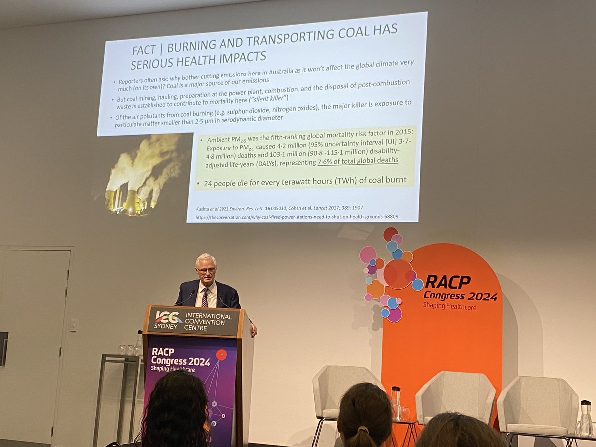 Hearing about the significant morbidity and mortality caused by Australian coal - even high quality coal. Like asbestos - it’s not ok to export a global health problem ⁦@Prof_NickTalley⁩ ⁦@JVDK_DEA⁩ ⁦@TheRACP⁩