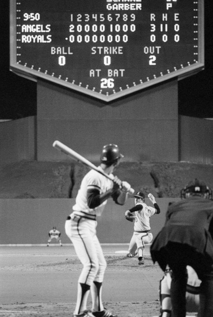 5/15/1973: On this date in 1973, California #Angels pitcher Nolan Ryan hurled the first of his record seven career no-hitters. The Ryan Express dominated Kansas City 3-0 at Royals Stadium, throwing 132 pitches and striking out 12 #Royals  batters. #MLB #OTD #BaseballOTD #GoHalos