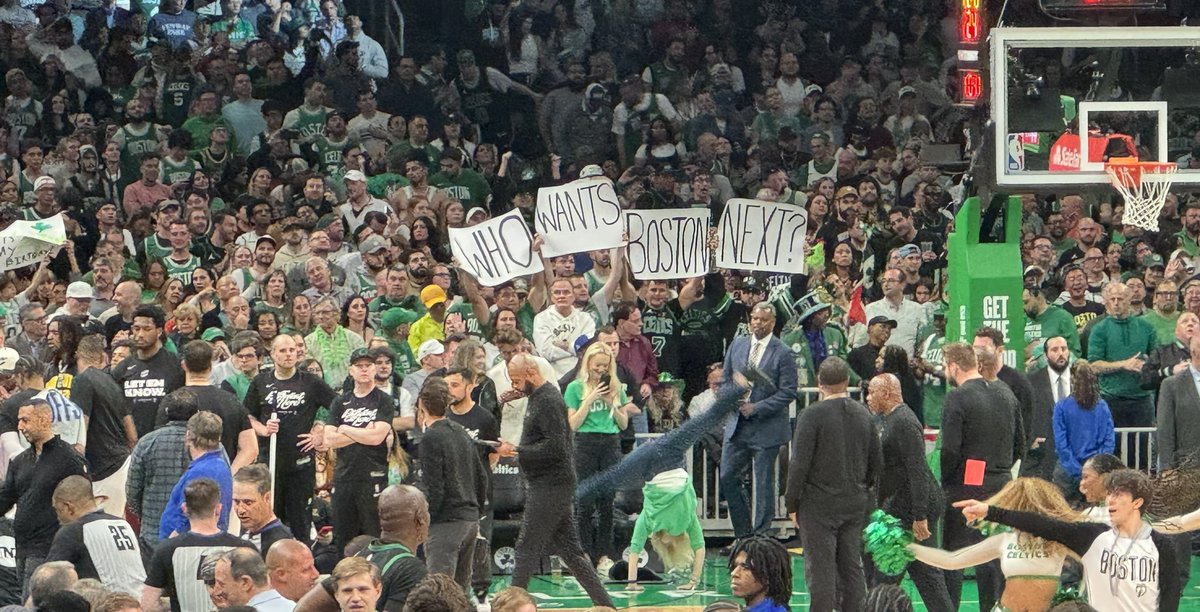 Sign in the crowd: Who wants Boston next?
