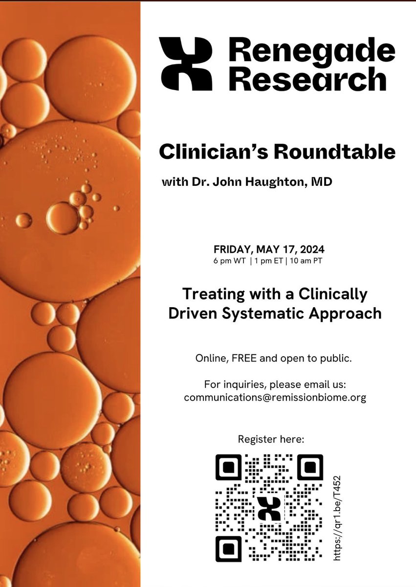 Have you registered yet? Dr. Haughton will be presenting a systematic clinical approach to #mecfs & #longcovid that’s accessible. THIS FRIDAY 5/17/24 - Don’t miss it! #medtwitter #meded #medx #IACI #IACC #PASC #metabolicdysfunction #mitochondria