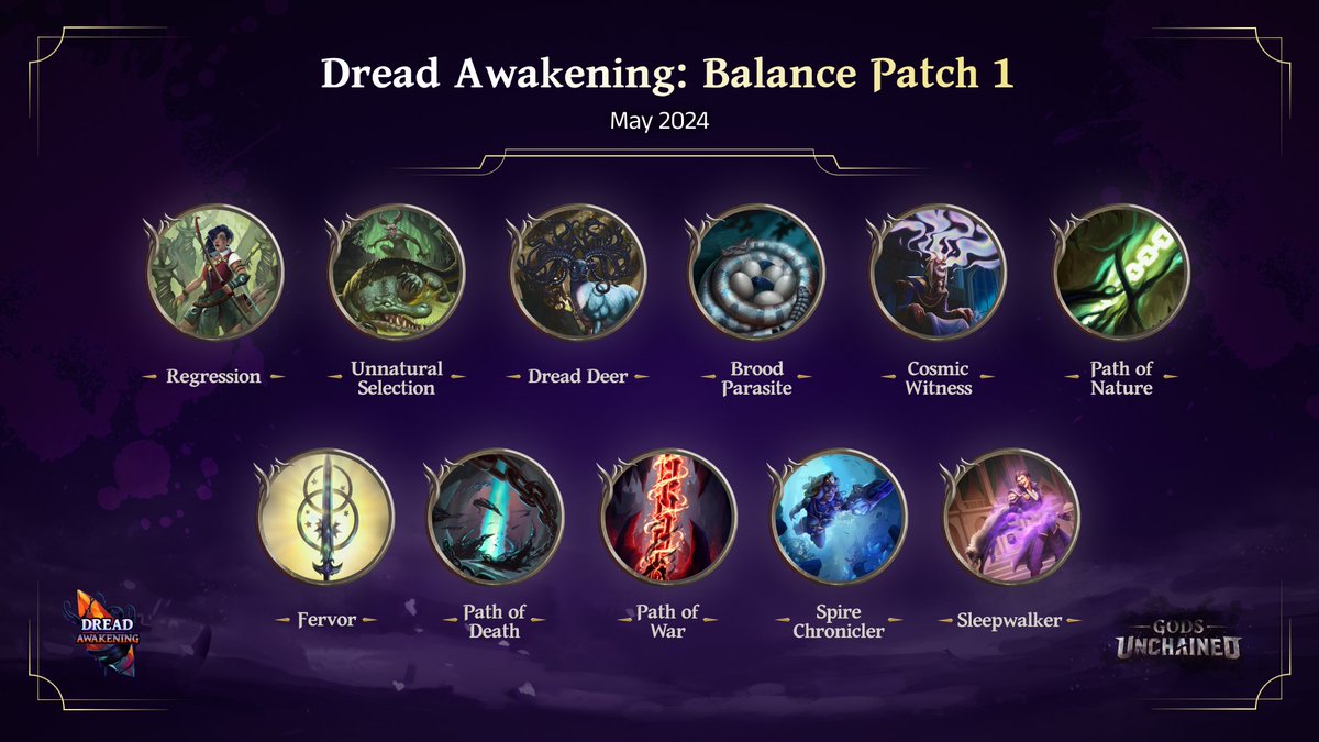 ⭐Dread Awakening Balancing Patch 1⭐

Explore the latest adjustments! ⬇️
brnw.ch/21wJOSl
 
Share your thoughts in the comments! 💬