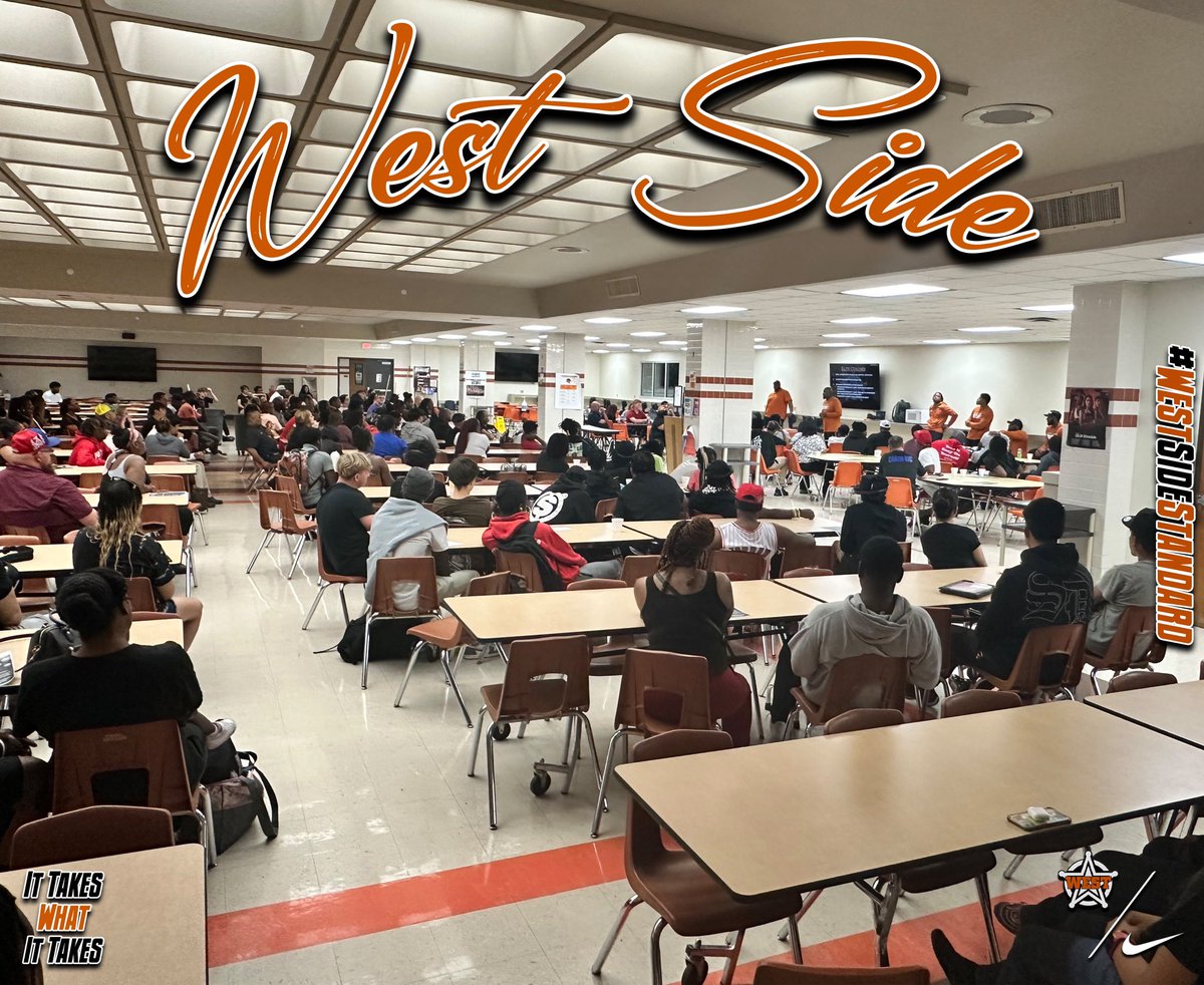 First Parent Meeting in the books. There are some elite parents on the West Side! Thank you for the AMAZING turnout!

@JordoSimmons 

#WhyNotWest | #WestSideStandard | #ITWIT