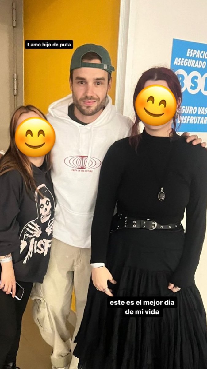 Liam is wearing a Faith in the Future hoodie tonight at #FaithInTheFutureMontevideo! 🤍