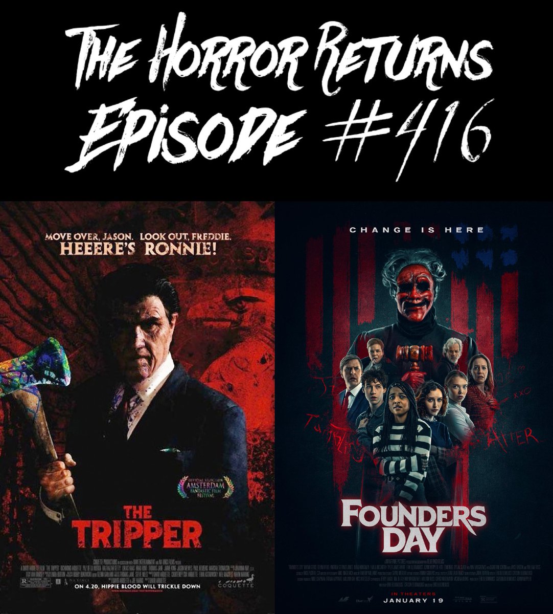 #TheHorrorReturns - Ep. #416: #TheTripper (2006) & #FoundersDay (2024) Is Now Available At thehorrorreturns.com. #THRPodcastNetwork #Horror #HorrorMovies #HorrorFamily #HorrorCommunity #HorrorPodcast #Podcast #Podcasting #PodLife #PodernFamily #PodcastHQ #PodNation #MutantFam