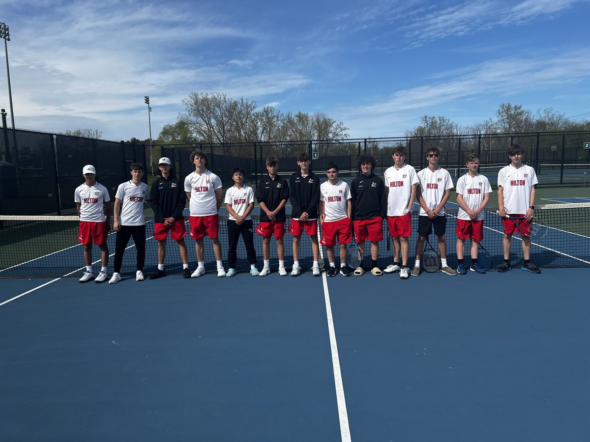 Boys tennis defeats the #1 seed Webster Schroeder 4-3 and will head to the @SectionVBTennis finals on Friday vs the winner of Fairport/Victor. #GoCadets 🎾🍎