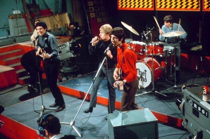 The Who performing in 1966