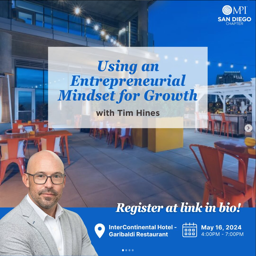 I just arrived in San Diego from speaking in St. Louis to turn it around again and speak with <a href="/mpi/">MPI</a> tomorrow!

#meetingsmeanbusiness #meetings #meetingspros #MPI