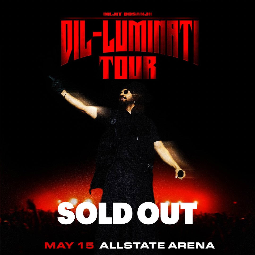 Tonight’s Dil-Luminati show is SOLD OUT. It’s sure to be a spectacular show