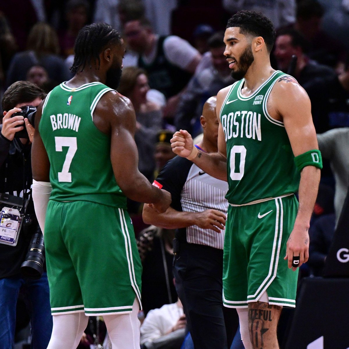 ☘️ CELTICS ADVANCE! Boston are through to the Eastern Conference Finals for the third straight year. #NBAPlayoffs | #DifferentHere