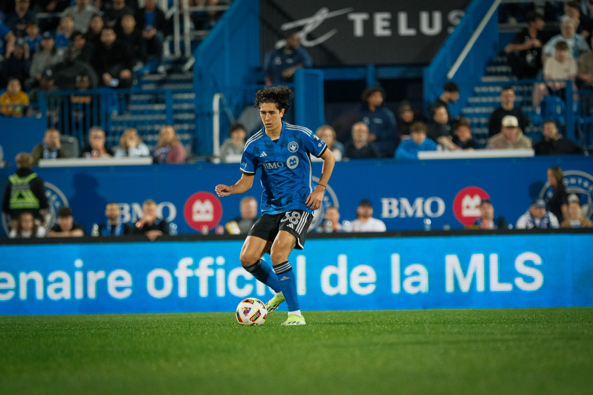 Premier match @MLS pour Alessandro Biello 💙 Biello comes in for his first minutes in MLS 👊 #CFMTL @academiecfm