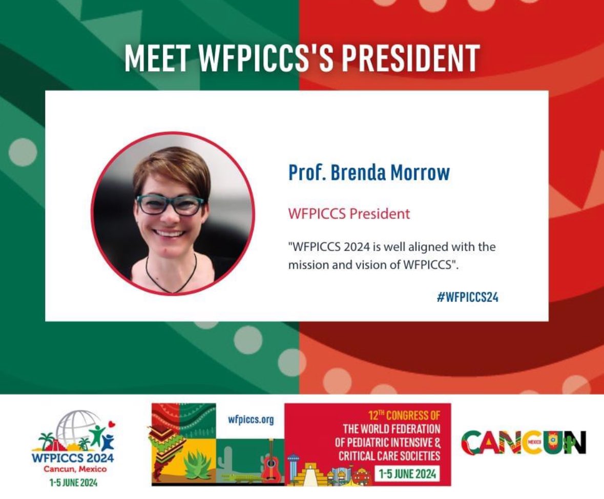 Meet @brendam1611 in Cancun - Mexico in @WFPICCS Congress 🌼