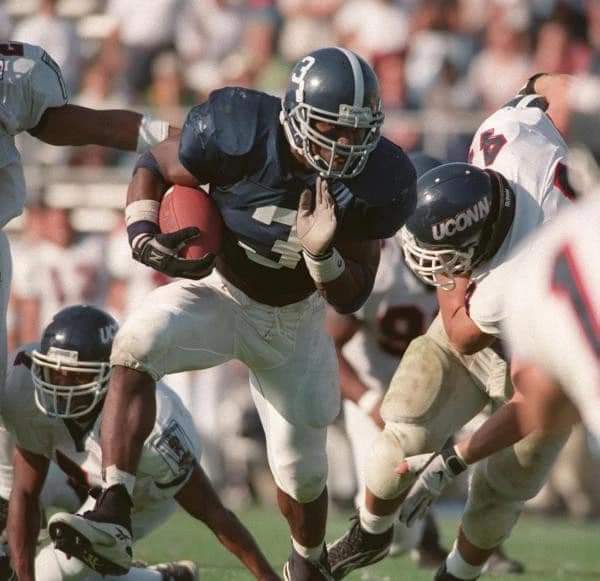 Only diehard college football fans know of the Adrian Peterson from Georgia Southern! Rushing Yards: 9,145 Rushing TDs: 111 1999 Walter Peyton Award 1999 & 2000 National Champion 48 consecutive games rushing 100+ yds #GATA #HailSouthern