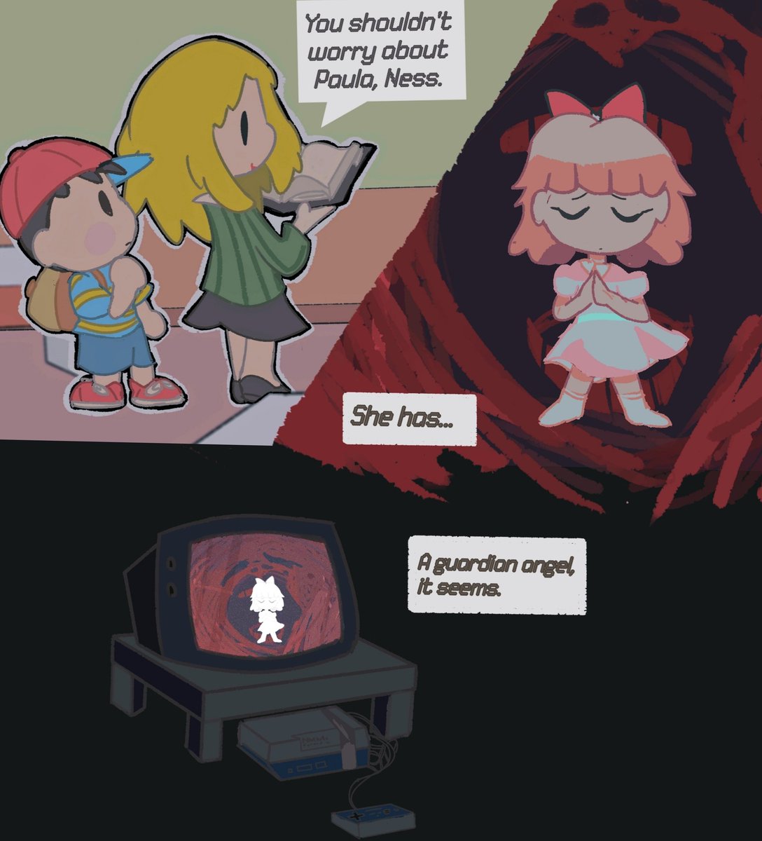Please, God, If you're real... #earthbound #mother2