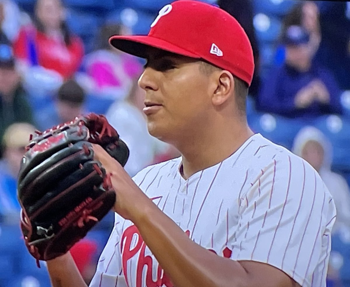 Ranger Suarez tonight lowered his ERA to 1.37. He gave up 0 earned runs in 5 innings and was let down by his defense

Ranger is the first pitcher in the majors to 8 wins this year (8-0) 

The only other Phillies lefty in team history to win 10 straight games… Steve Carlton
