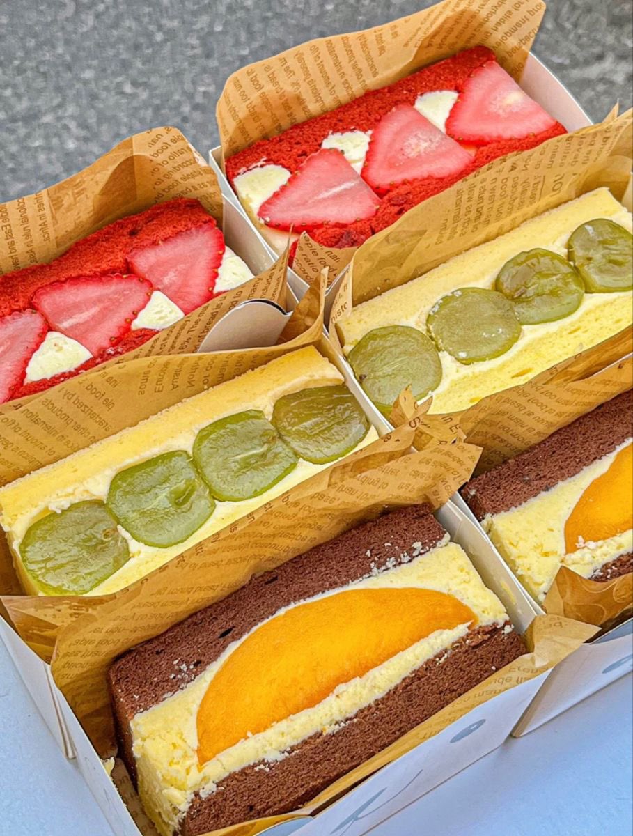 Fruit sandwiches