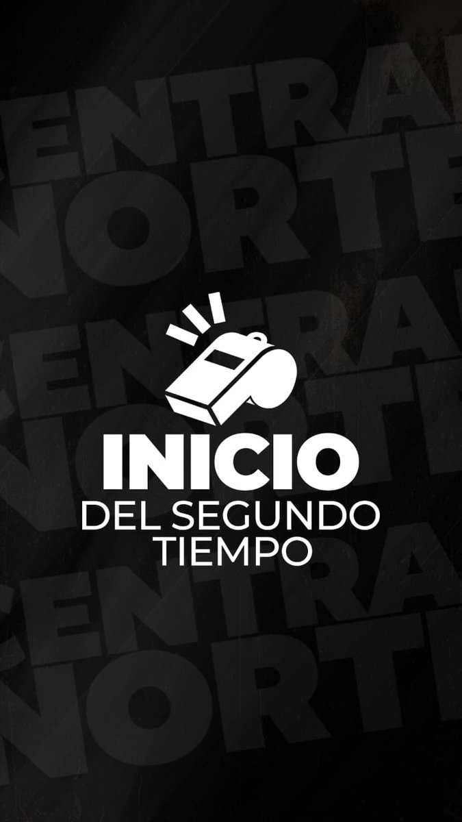 #FederalA | 🏆 Fecha N° 9 #CentralNorte 1 - 0 #SarmientoLB ⏰Inicio del segundo tiempo. El Cuervo gana con gol de Emiliano Blanco. #UnidosSomosMás 🐦‍⬛ #VamosCentral ⚫️⚪️⚫️