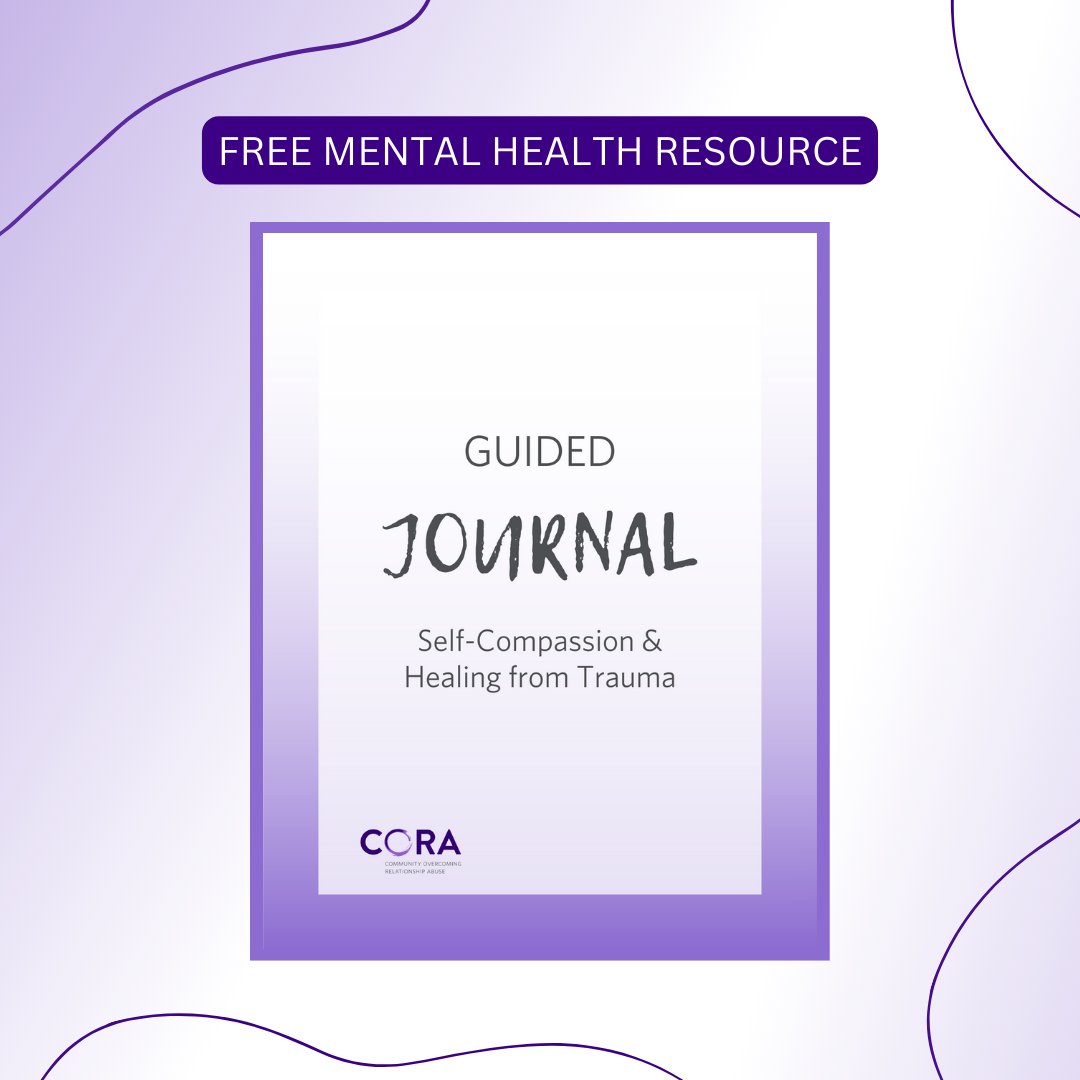 In honor of Mental Health Awareness Month, we are so excited to share our new Guided Journal: Self-Compassion & Healing from Trauma. Visit bit.ly/journalyourhea… to get the journal. 

#MHAM #MHAM2024 #OvercomingAbuse #SanMateoCounty #BayArea #HealthyRelationships #MentalHealth