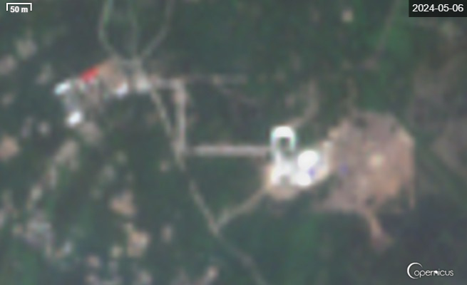 WLR_2678's tweet photo. Once again looking at the site of future #LongMarch10 pad at #WSLS. Main construction activities have remained on the west side of the rollout rails and the east side ground continues to be leveled.
Sentinel-2 L2A Band 4, 3, 2
05-06 https://t.co/UmSQ15sGZK