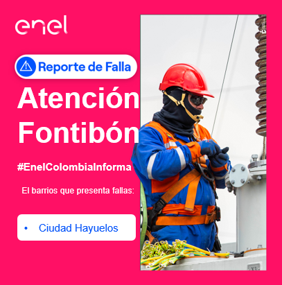 Servicio Enel Colombia tweet media