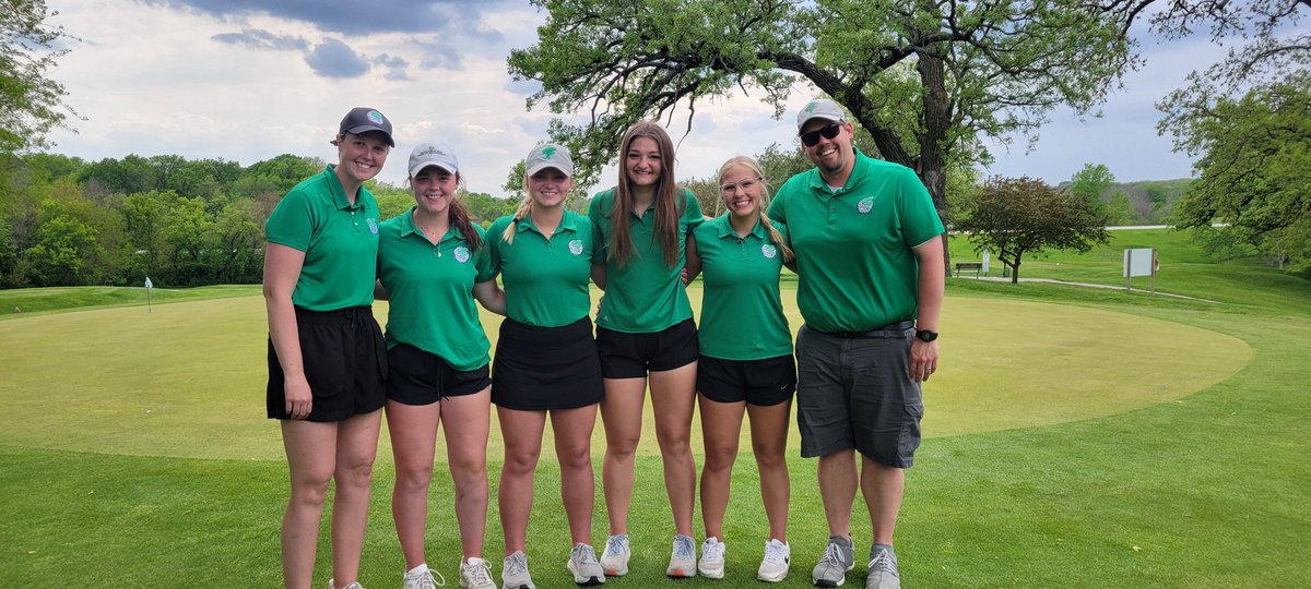 It was a great golf season with these ladies!  Coaches Swanson and Gallagher are proud of their perseverance, grit and progress!  Thank you, Taylor for four years!  Hannah, Kennadie and Maddy, next year is your year, Let's Go!