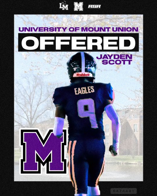 Thank you @Coach_allendl and @MountUnionFB for providing me my first offer. I am extremely blessed and grateful for this opportunity to play at the next level! #AGTG #ThankGod @__CoachLilly @CoachNateOishi @MikeHughesII @NGCruelWorld @Nextup2success