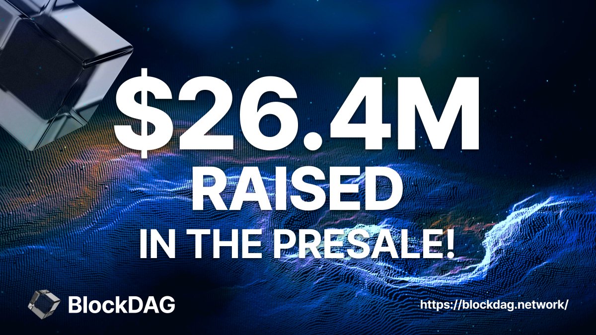 Just hit $26.4M! 🚀 Every contribution helps us build a more robust blockchain ecosystem. Thanks for being part of our community! 💙 
purchase2.blockdag.network