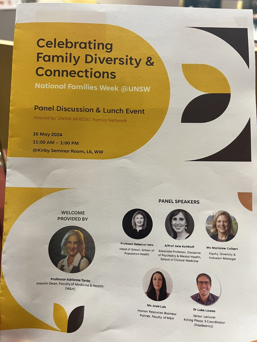 Looking forward to this panel discussion @UNSWMedicine @UrbanFeng @rebeccaivers