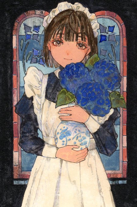「bouquet closed mouth」 illustration images(Latest)