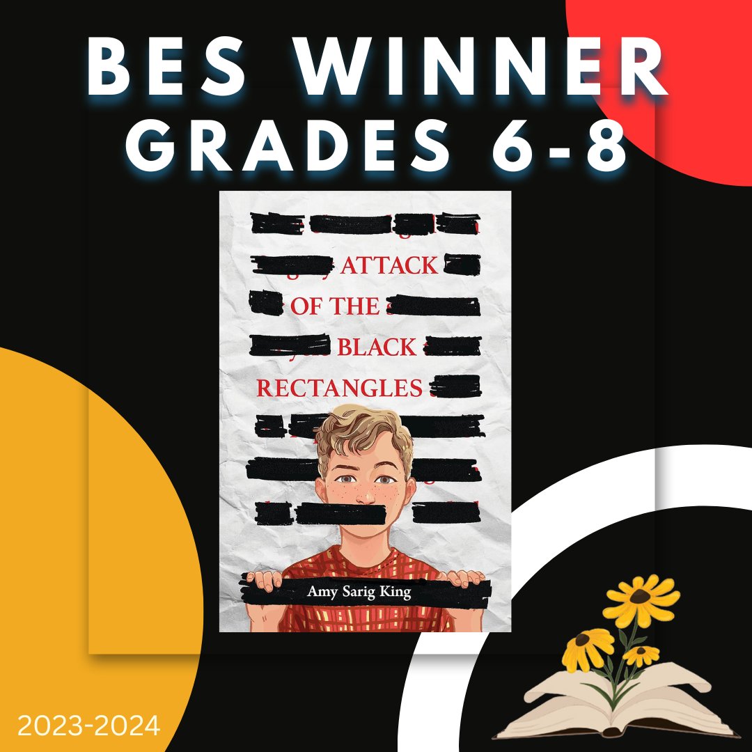 Amy Sarig King (@AS_King), author of Attack of the Black Rectangles, shares her thanks for the 2023-24 Black-Eyed Susan Book Award. youtube.com/shorts/CIu8Qs6…