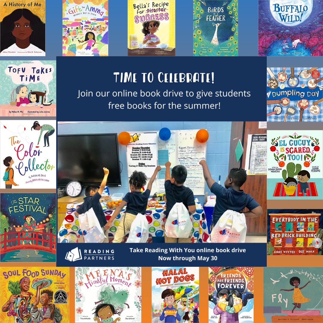 If you're passionate about helping kids become better readers, here's an easy way to help! 🥰📚🥰📚 As part of the Take Reading With You program, @RPSouthCarolina students get to take home a new book each week to build their home library. 🧵⤵️