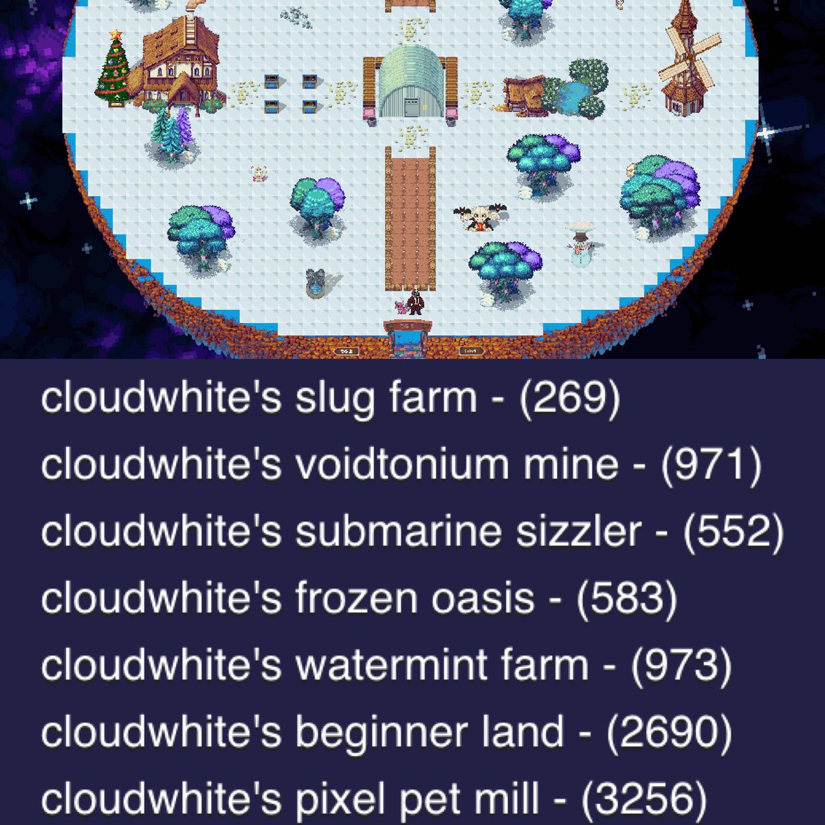 now accepting applications for cloudwhite @pixels_online guild. ☁️ $pixel must be willing to delegate 1 nft farm land to the guild. those accepted will be gifted a shard. at 25 guild members we will vote on letting new applicants in. dm for more info. powered by $ron.