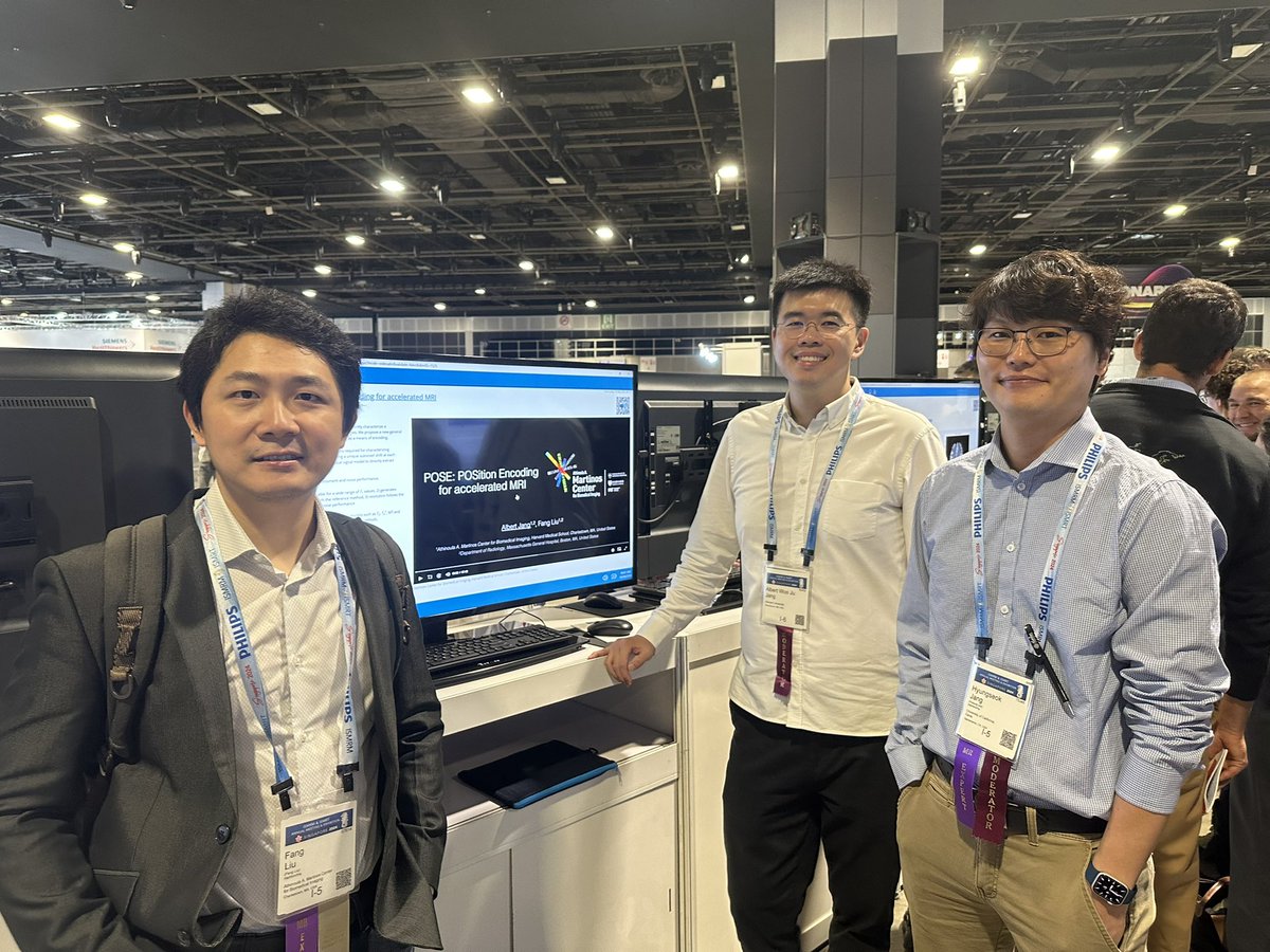 It was too much fun and joy to attend the #ISMRM meeting last week in Singapore. We showcased the latest research progress on #MRI and #AI, celebrating the science advances and friend reunion.
