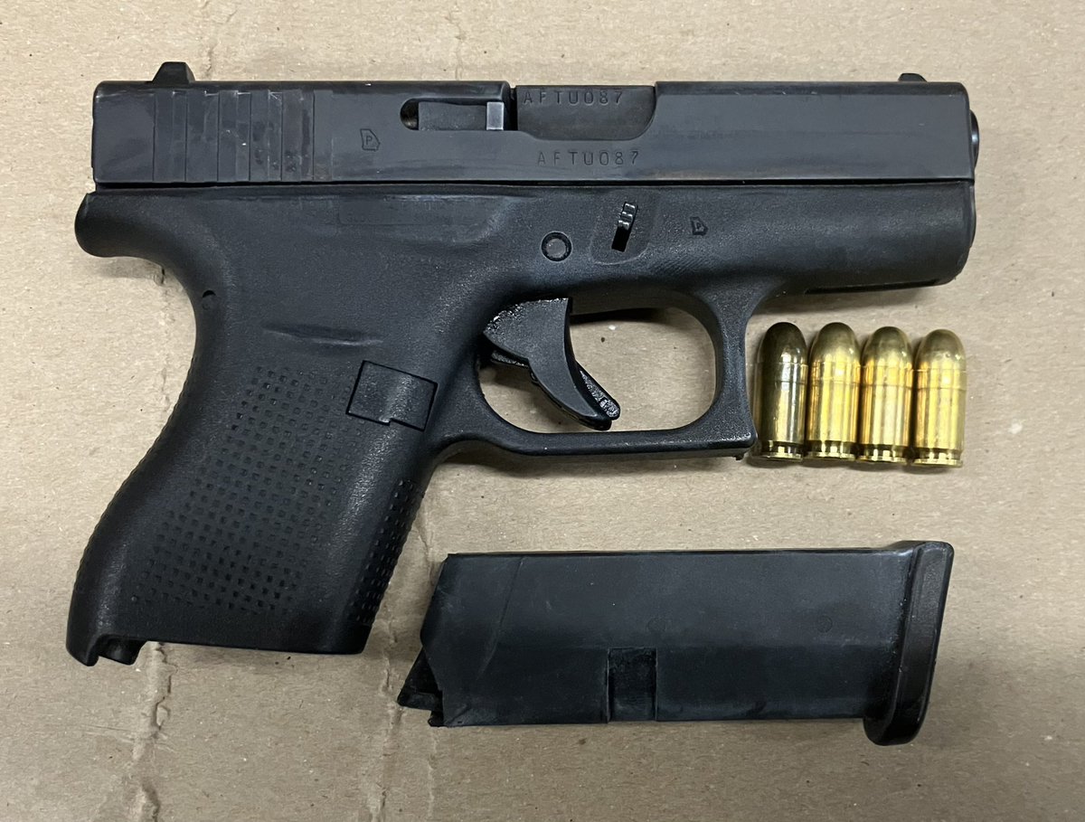 Yesterday your 47th Pct. cops arrested the individuals who were illegally in possession of this loaded gun. We’re working hard to stop gun violence.