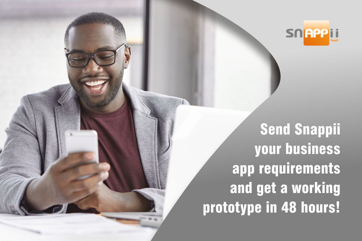 Send Snappii your business app requirements and get a working prototype in 48 hours! buff.ly/3wCNtc1
#customappdevelopment #appdeveloper #cheapapps