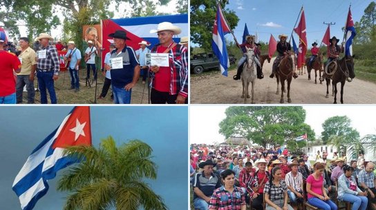 El campesinado cubano celebra su día con entusiasmo y compromiso. #SanctiSpíritusEnMarcha @DirecSaludSsp @AlexisLorente74 @Barbara78904587 @DeivyPrezMartn1 @FeansiscoQ @EnfMINSAP @DiazCanelB #UnidosPorCuba #CubaEnPaz