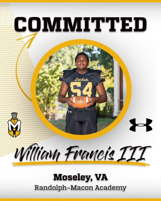This has been a long-awaited decision. This is the beginning of greatness, and I'm grateful to all who believe in me. 
Randolph-Macon Academy ---> Manchester University ✈️
#GoSpartans #AGTG✝️