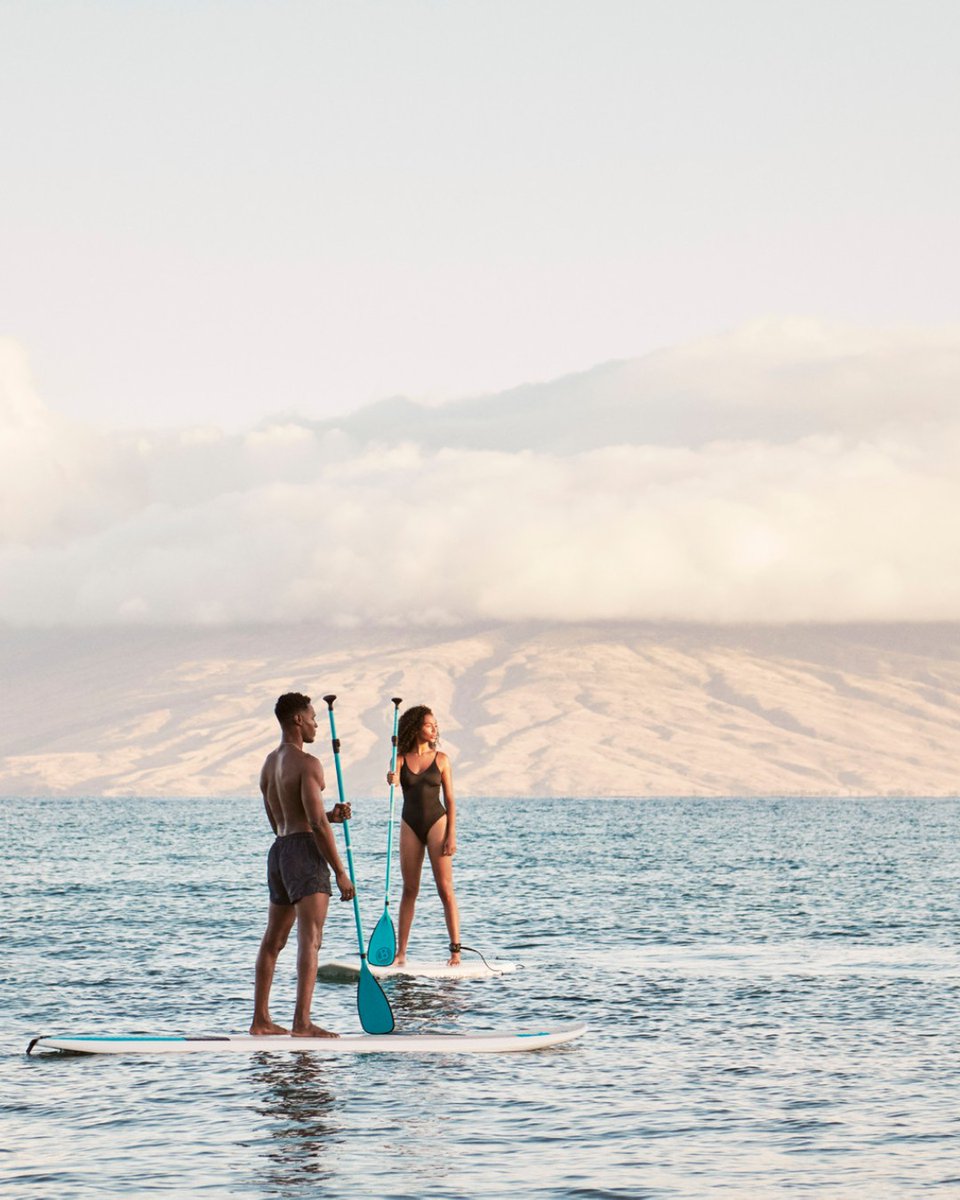 Sail into summer on Waves and Wellness, a private morning excursion that starts aboard a luxury @sailtrilogy catamaran. Begin with a 'deep blue' swim or a tropical snorkel followed by a guided SUP Yoga class. After, paddle into FSMaui and enjoy a day in paradise.
