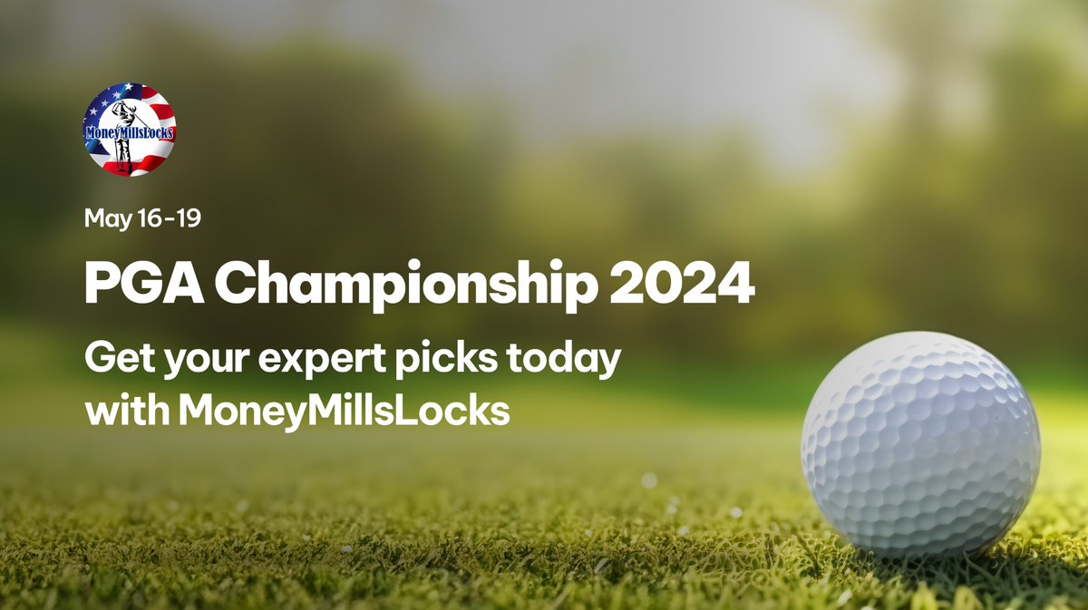 🏌️‍♂️🏆 The PGA Championship tees off tomorrow, and <a href="/moneymillslocks/">moneymillslocks</a> has your winning picks!

To celebrate MML is giving away $250 to a lucky follower

To Enter:
• Follow <a href="/moneymillslocks/">moneymillslocks</a> + <a href="/whop/"></a>
 • Like and Retweet
• Drop who you have winning the tournament and a lucky