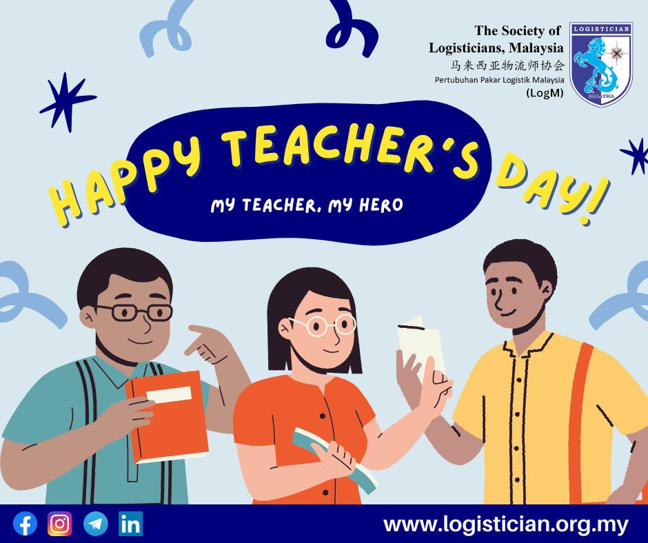 Happy Teacher’s Day ❤️
#HappyTeachersDay #XPressFeeders #AKShipping #AKAcademy #VanaVasaResort #AKCorps #AKFam #LogM #Logistician #PakarLogistik #物流師 #Log #LogMWLC #LogMJLC #ChangKahLoon #曾家麟 #黄佳宓 #LifelongLearning #MaritimeLogistics #SupplyChain #Education #GlobalTrade